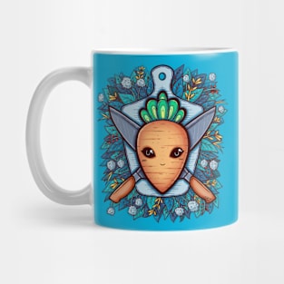 Carrot and Knife Coat of Arms Mug